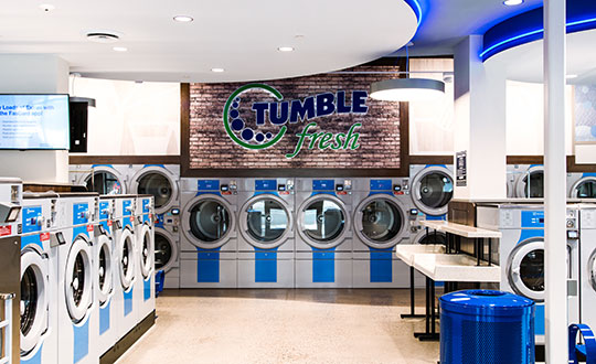the inside of Tumble Fresh Laundry