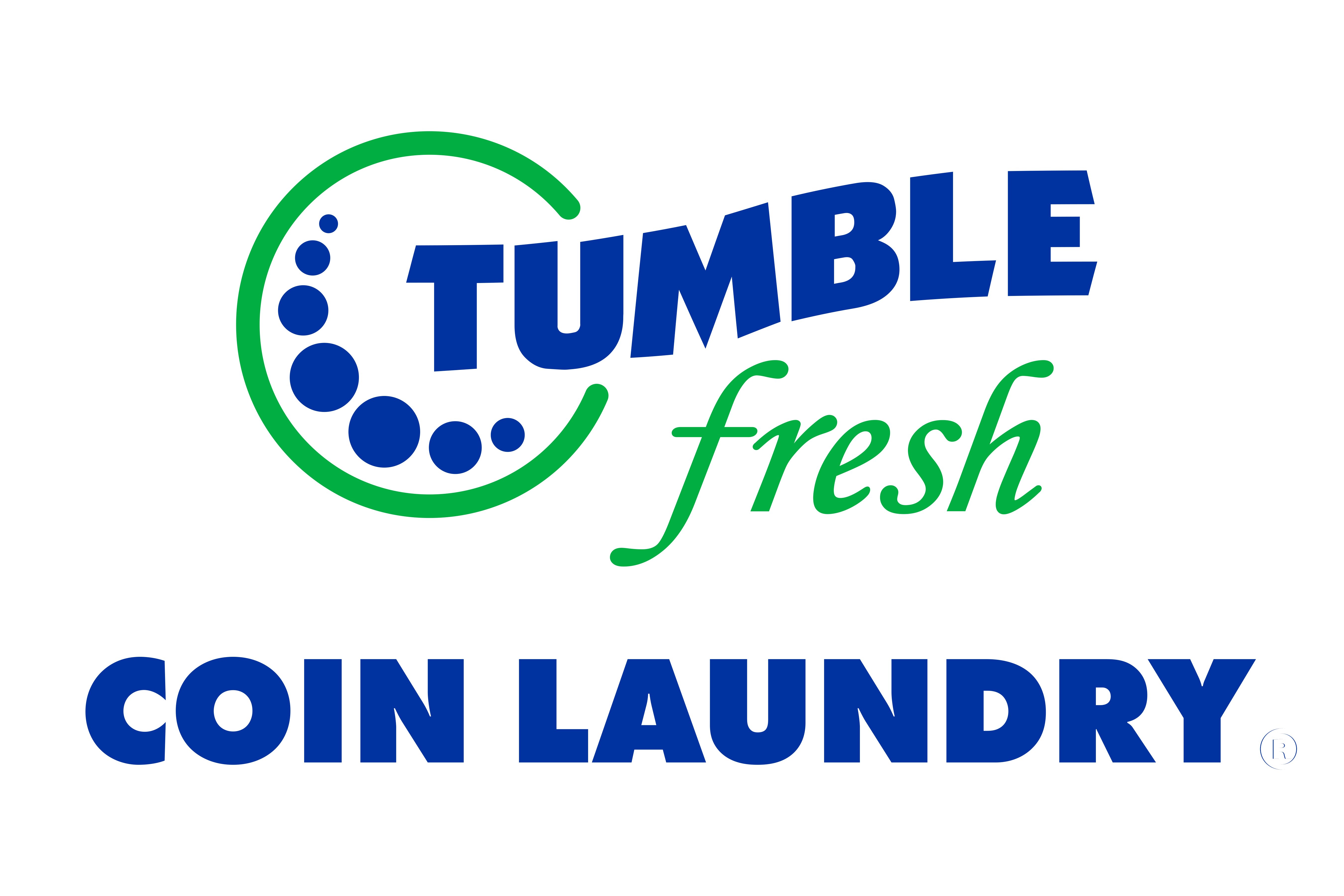 Tumble Fresh Coin Laundry Logo